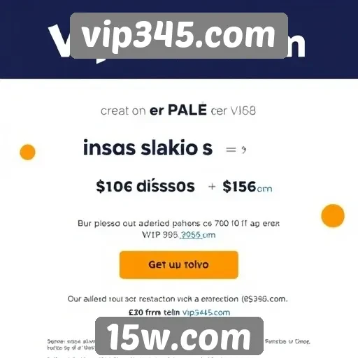 Promoções e bônus oferecidos pelo vip345.com